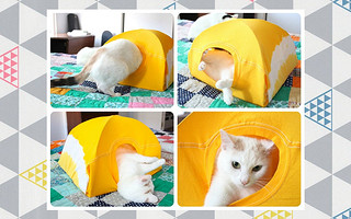 Как построить домик для кошки