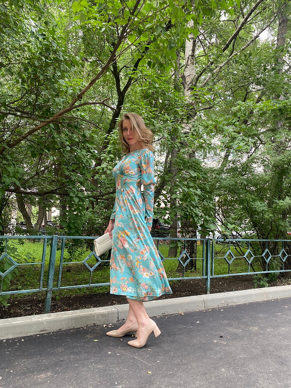 Шелковое платье от Irina_Chi