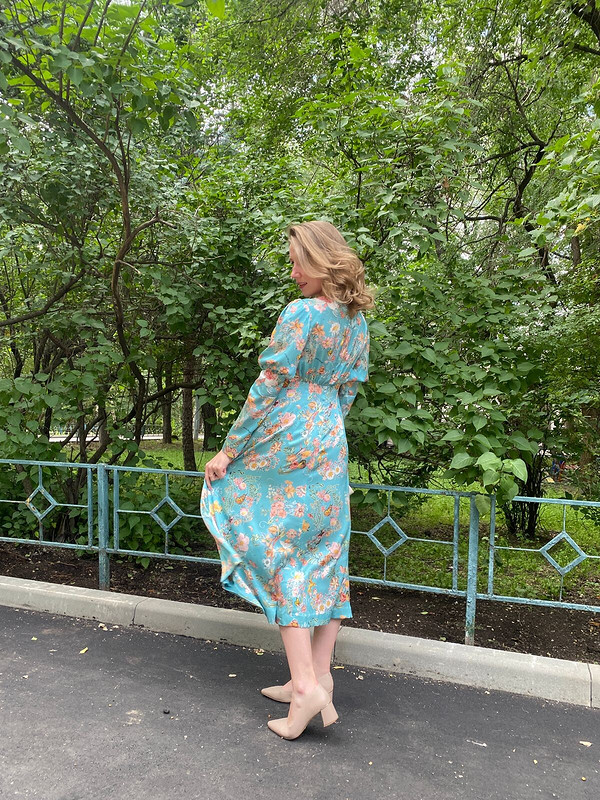 Шелковое платье от Irina_Chi
