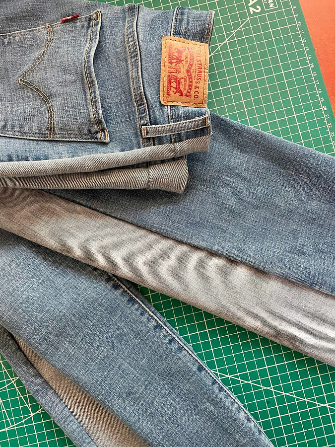 Как переделать узкие джинсы в широкие: простой мастер-класс