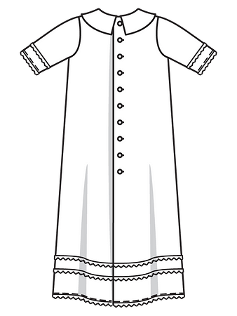Как сшить крестильное платье для девочки: выкройка и мастер-класс