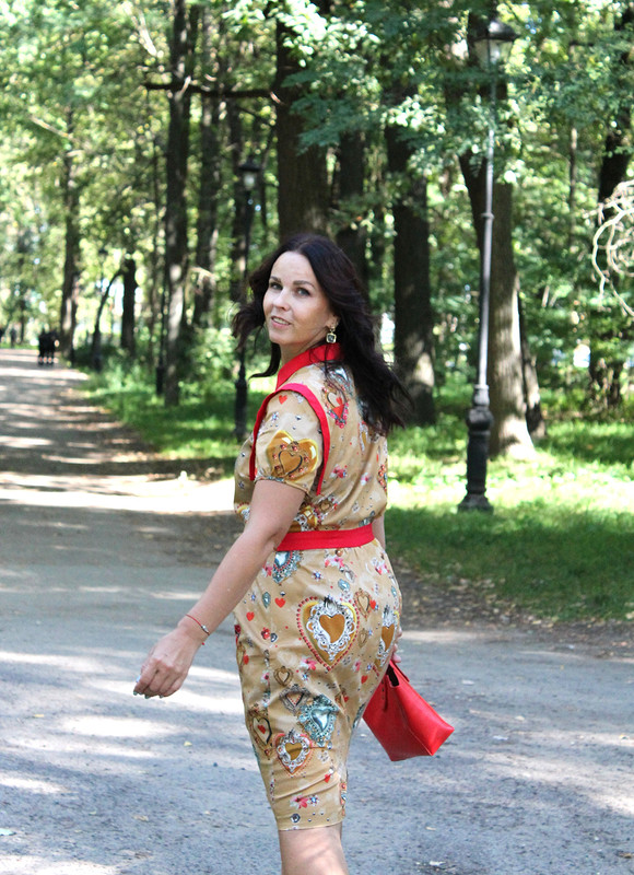 Платье с драгоценностями от OlesjaKodina