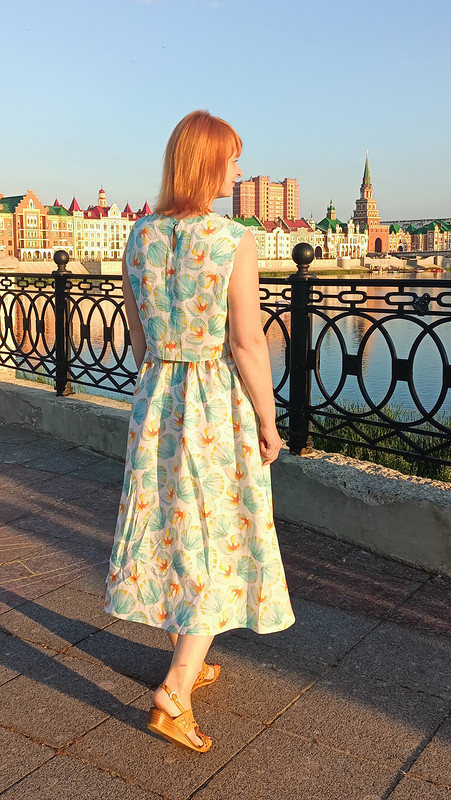 Платье изо льна от Ольга Толстова