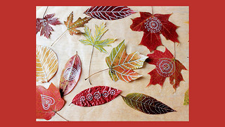 Поделки из осенних листьев своими руками: идеи, фото