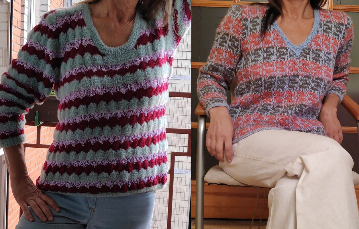 Два свитера с узорами из «Сабрины» от Irros