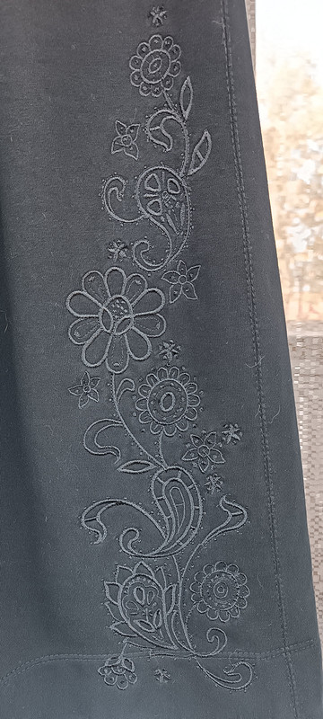 Брюки с вышивкой + блуза с маками от Sunflower-83