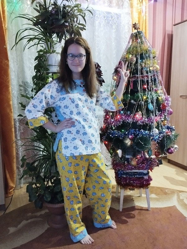 Домашние пижамки «Семейный флешмоб» от LarisaP