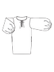Блуза с пышными рукавами №115 В