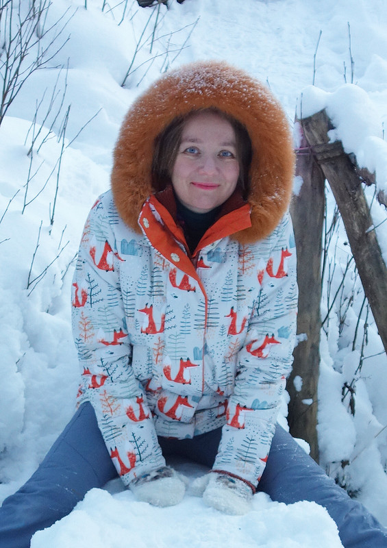 Зимняя куртка «Лисички в лесу» от _Lelik