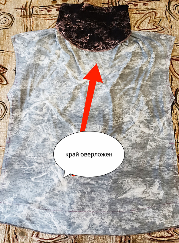 Пуловер с воротником «каскад» от AnetaVladimirskaya