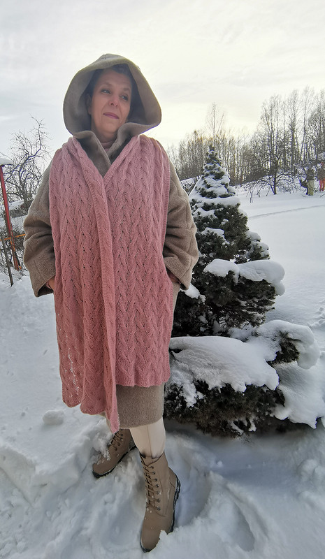 Пальто, палантин, свитер от maksim19712