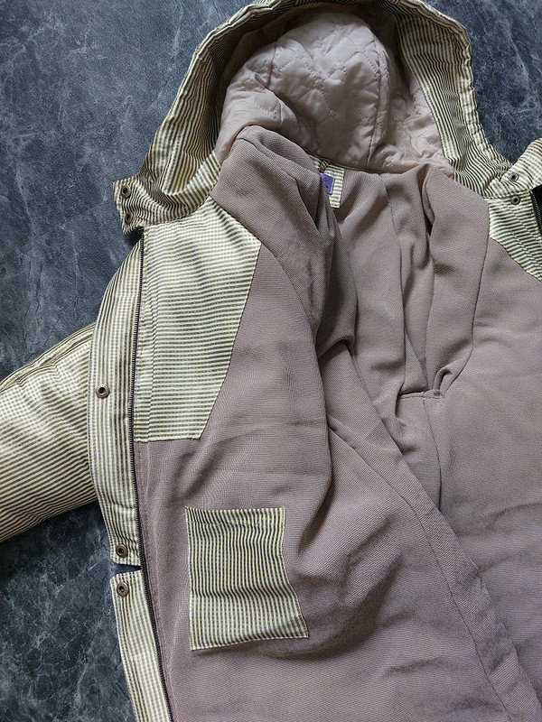 Утеплённое пальто с капюшоном от Татьяна С