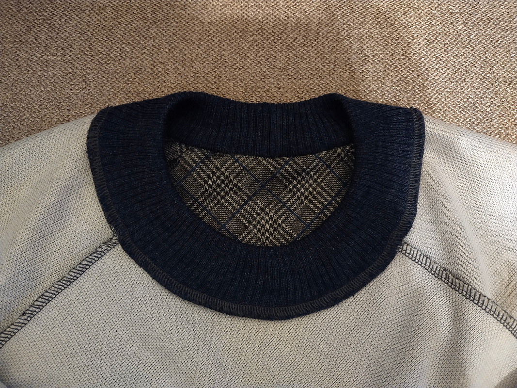 Костюм в клетку: пуловер и юбка от Светлана Перминова