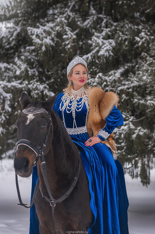 Платье в Русском стиле №3 от Ксения Огнева