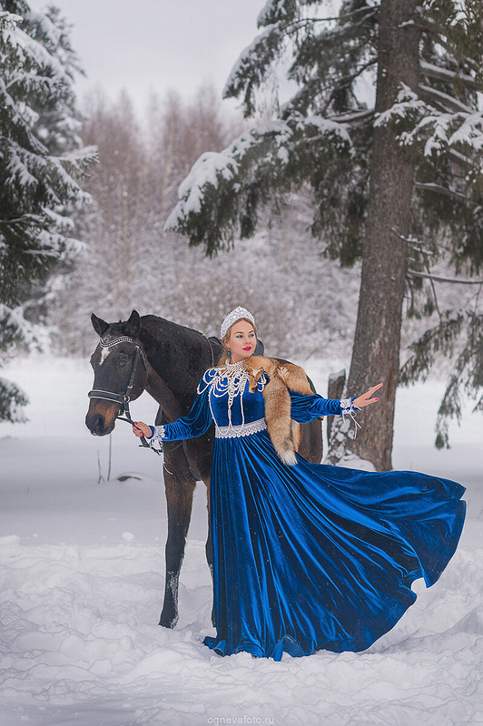 Платье в Русском стиле №3 от Ксения Огнева
