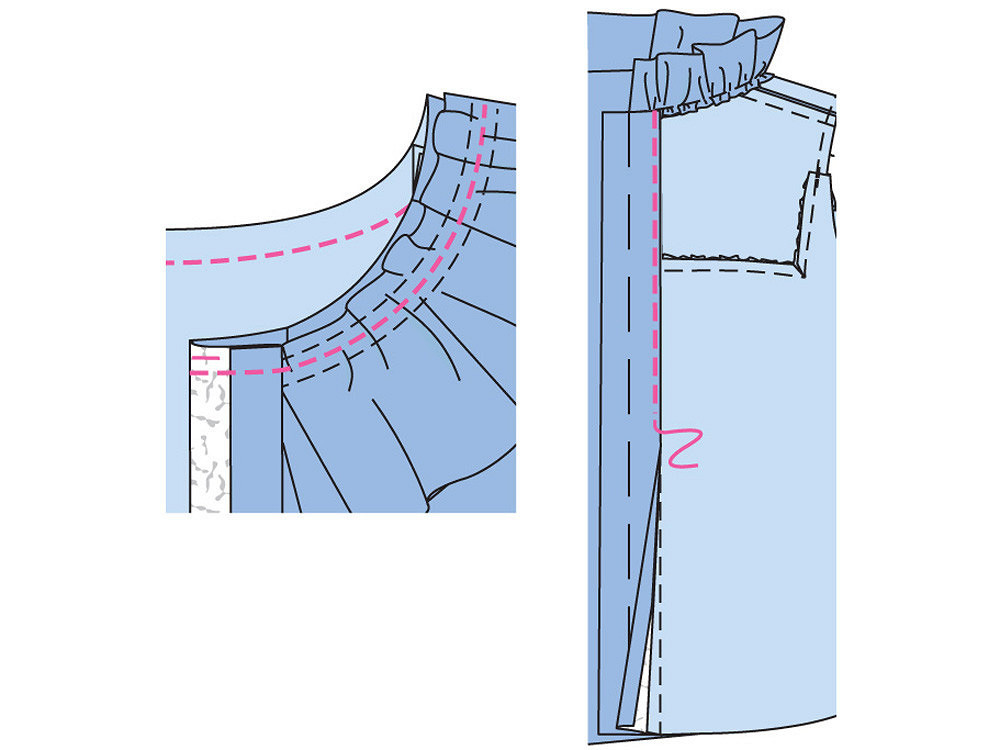 Как сшить блузку-рубашку с оборками своими руками: пошаговый мастер-класс