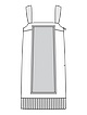 Платье прямого силуэта №126 — выкройка из Burda 12/2011