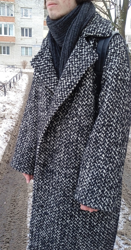Пальто из буклированной шерсти для сына от Ирина Смирнова