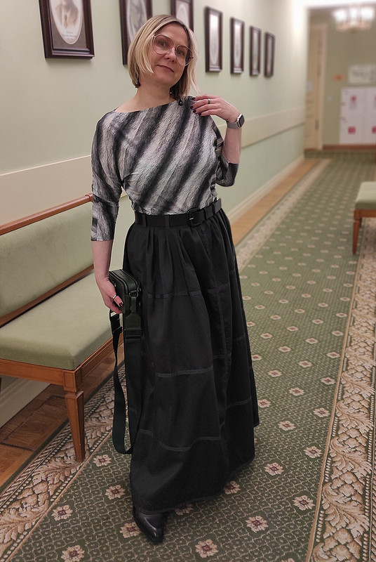 Платье с широкой юбкой от Оксана Георгиевна