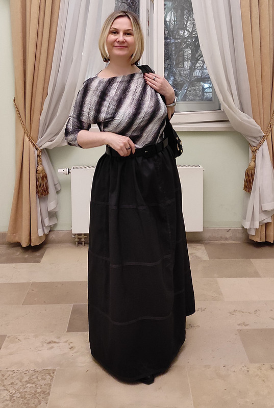 Платье с широкой юбкой от Оксана Георгиевна