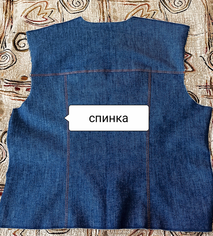 Жакет-джинсовка на подкладке от AnetaVladimirskaya
