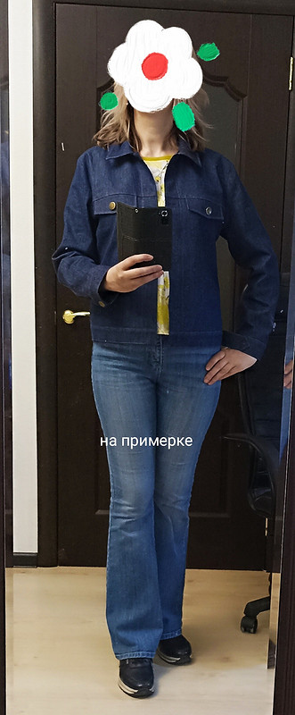 Жакет-джинсовка на подкладке от AnetaVladimirskaya