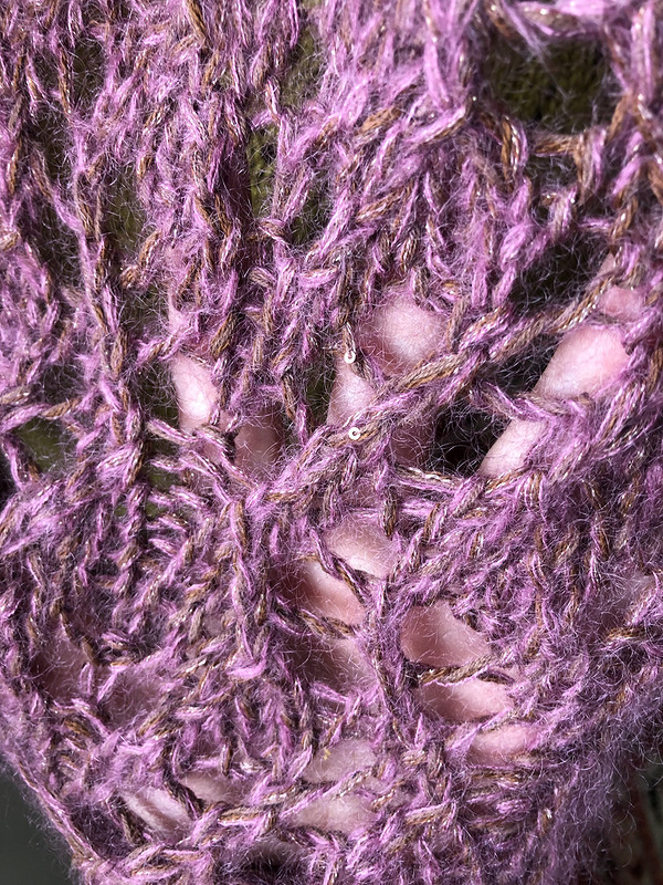 Пуловер ажурный зимний от logele