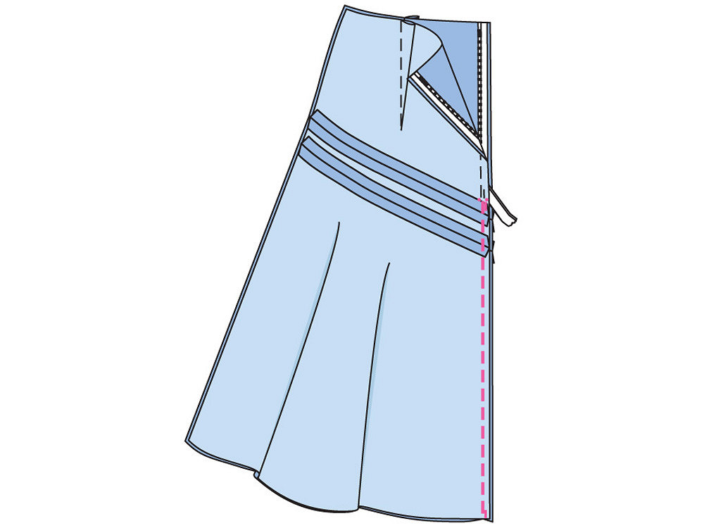 Как сшить юбку с фигурной кокеткой своими руками: пошаговый мастер-класс