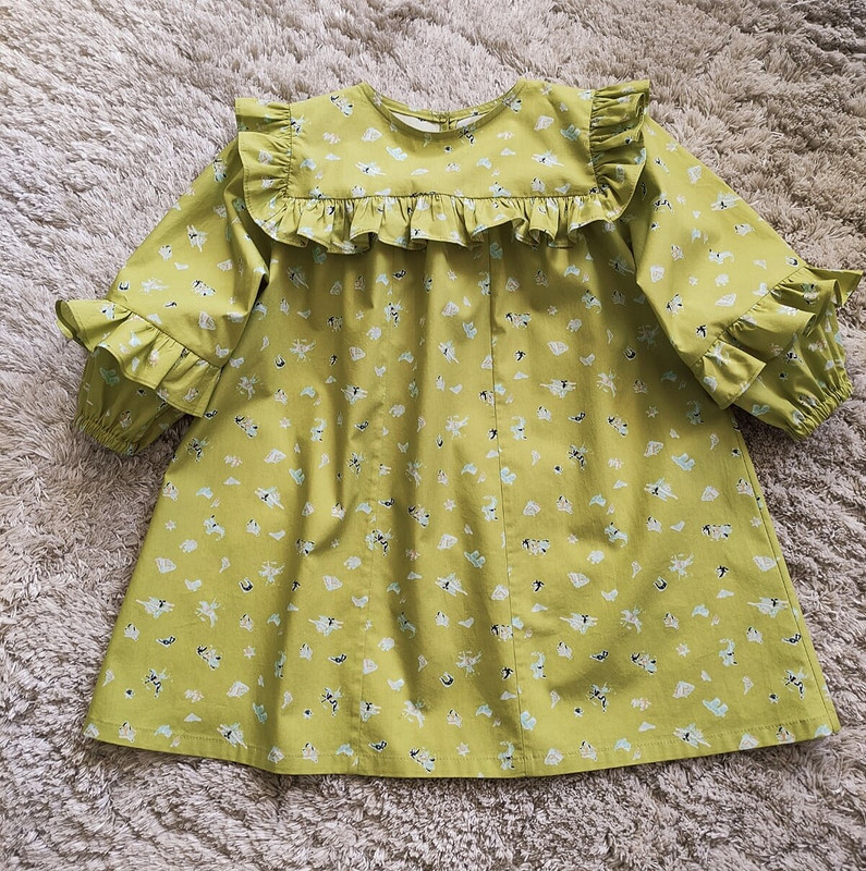 Платье «Воланы и оборки для маленькой девчонки» от Kopylovasvetik