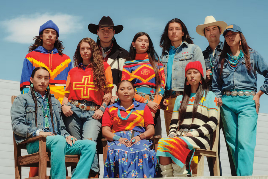 Polo Ralph Lauren выпустил новую коллаборацию с художницей из племени навахо Наиоми Глассес