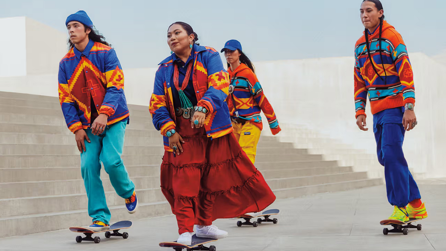 Polo Ralph Lauren выпустил новую коллаборацию с художницей из племени навахо Наиоми Глассес