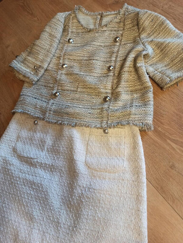 Комплект из твида: блузка и юбка от MilaBort