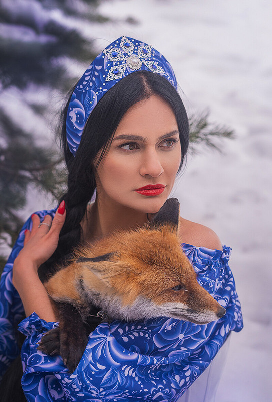 Платье в русском стиле №4 от Ксения Огнева