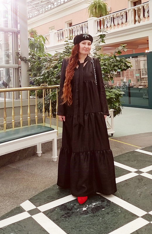 Платье немаленькое черное от SvetlanaART