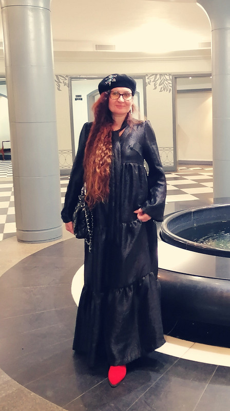 Платье немаленькое черное от SvetlanaART