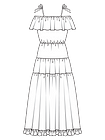 Платье в стиле бохо