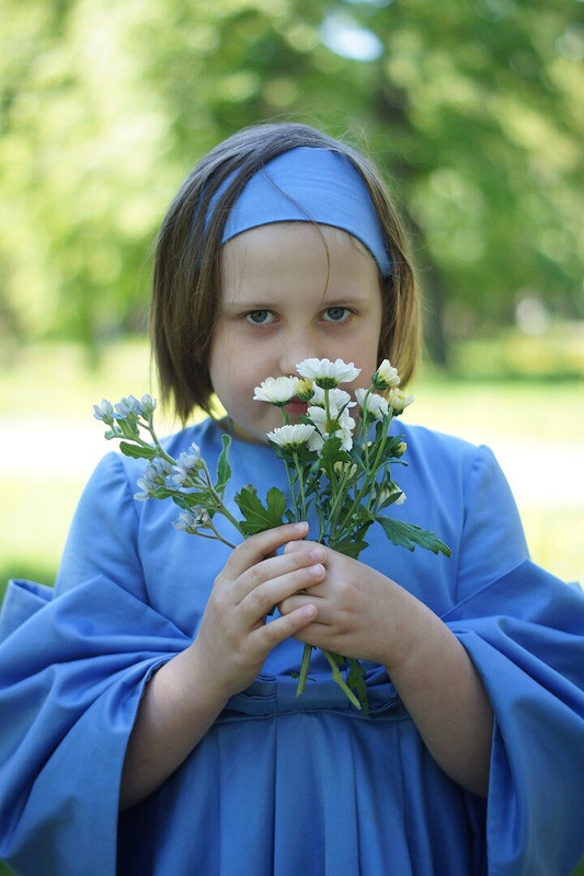 Платье «Незабудка» от olgapoluektova_style