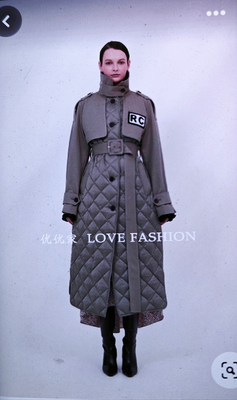 Комбинированное пальто от Larisa-Sl
