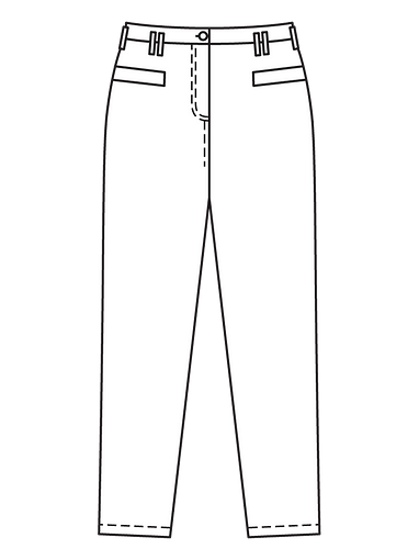 Белые джинсы