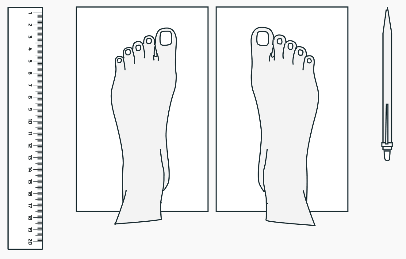 Как выбрать обувь: инструкция + таблица размеров в см 