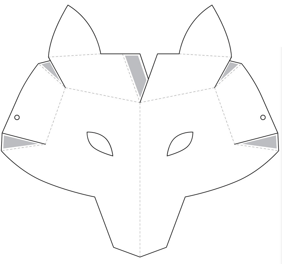 Как сделать маску из картона своими руками: шаблоны и инструкции