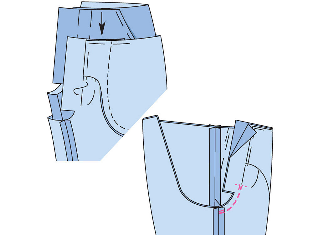 Как сшить атласные брюки зауженного кроя своими руками: пошаговый мастер-класс