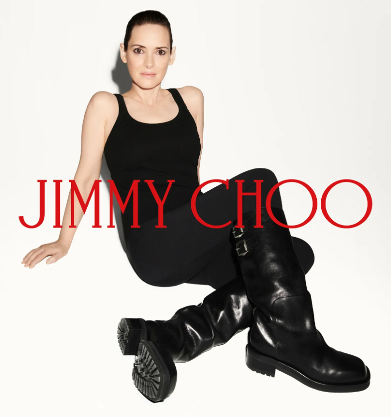 Вайнона Райдер стала лицом новой кампании Jimmy Choo