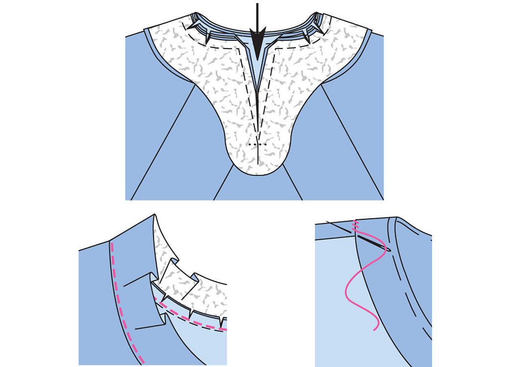 Как сшить блузку с воротником-шарфом своими руками: пошаговый мастер-класс