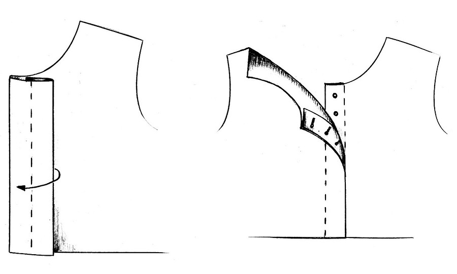 Школа шитья: 4 вида планки под застёжку – как выполнить