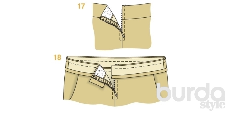 Шьем узкие прямые брюки с 4 карманами