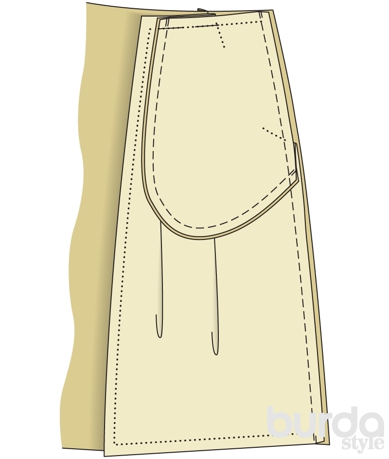Платье, отрезное по линии талии, выкройка Grasser №149
