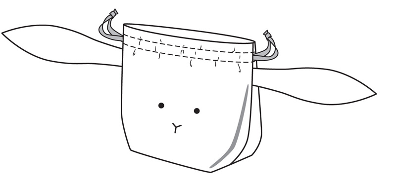 Как сшить махровое полотенце и сумку-мешок для игрушек