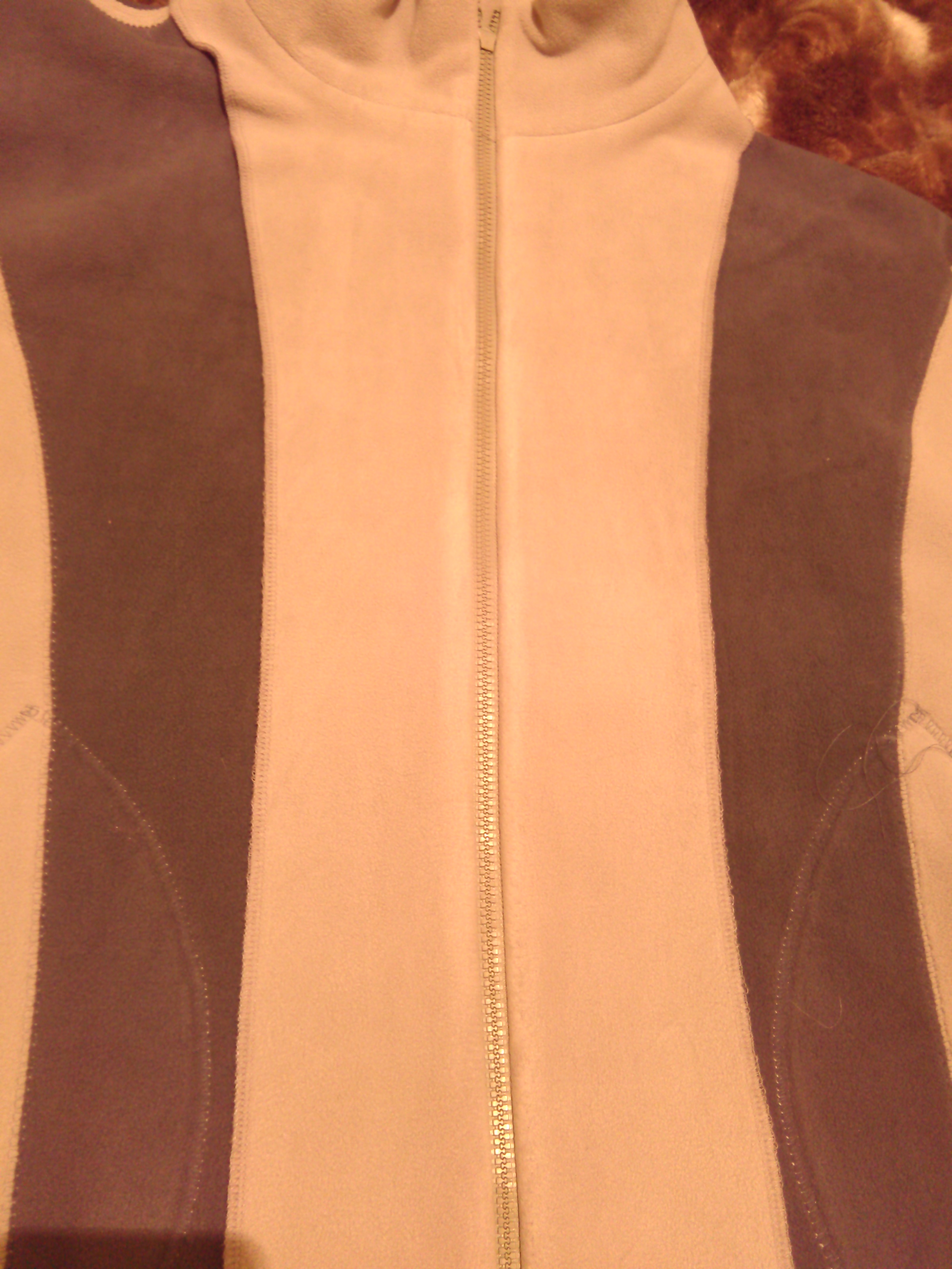 Спортивная мужская куртка из двухстороннего флиса (часть 2)