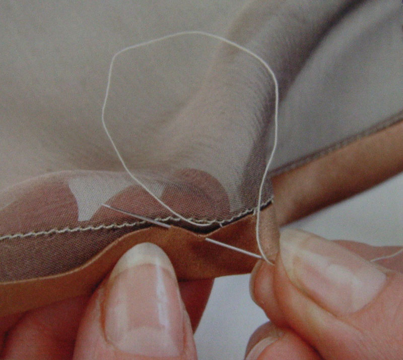 Швы для шитья шёлковых тканей